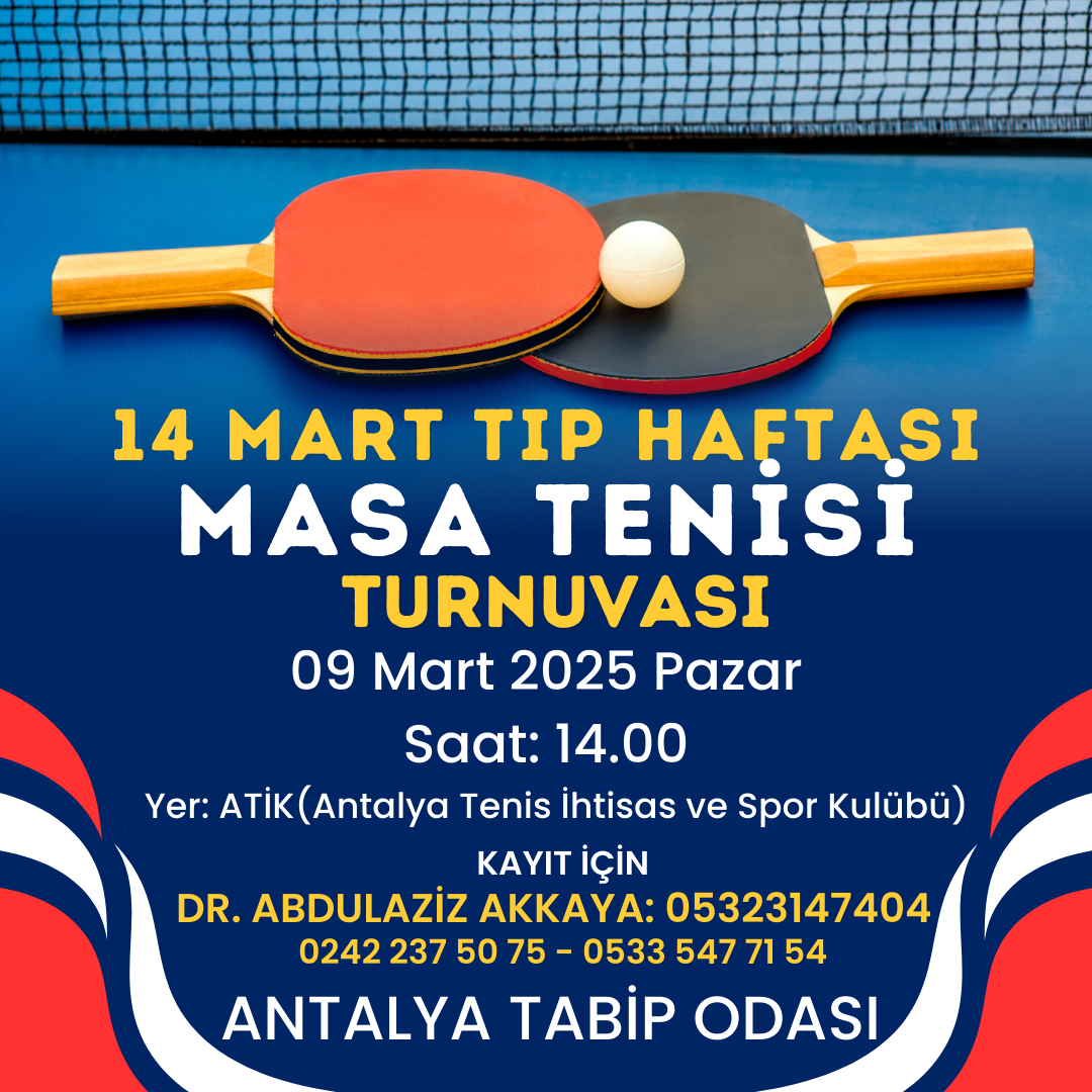 Blue and Yellow Minimalist Ping Pong Tournament Instagram Post