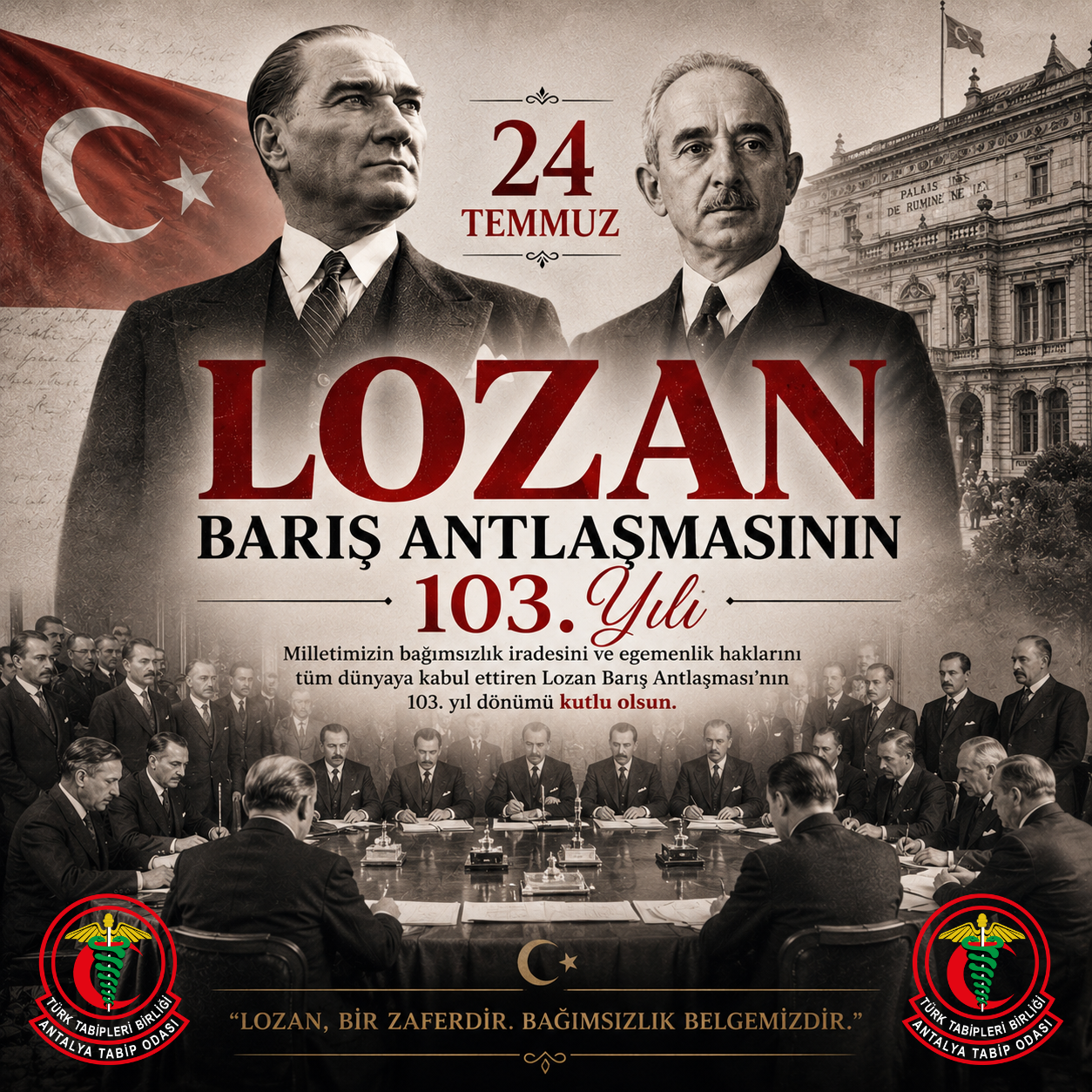 LOZAN BARIŞ ANTLAŞMASI OLACAK